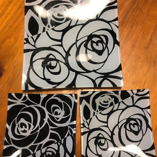 モノトーンのお皿セット