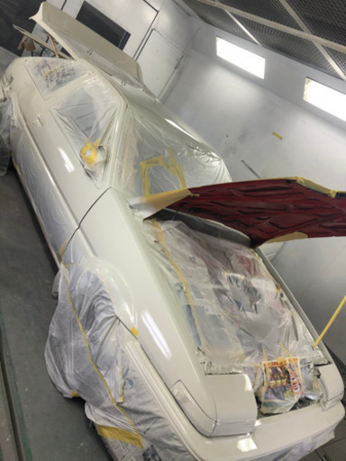 塗装ブースにてオールペンします！10万円から！車、バイク、その他