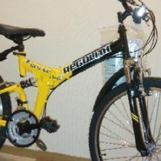 新品折りたたみ自転車