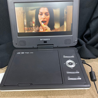 エイブイ:DYNEXポータブルDVプレーヤー、DX-DGP9DVD-JPの画像