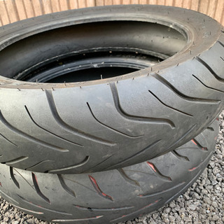 バイク　タイヤの画像