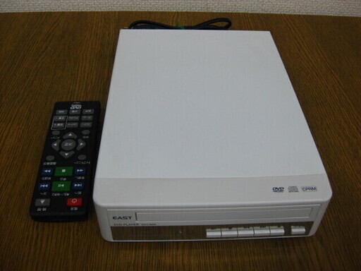 EAST DVDプレーヤー DV-C185W リモコン付き