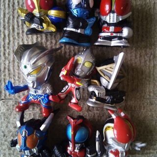 戦隊キャラクター🌟マスコット人形セットの画像