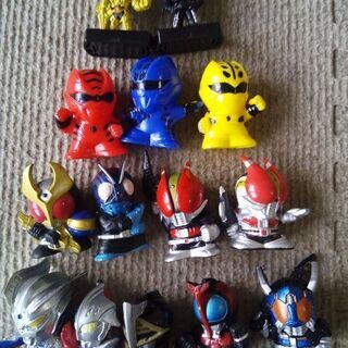 戦隊キャラクター🌟マスコット人形セットの画像