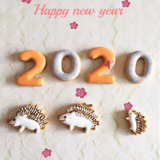 【可愛い物好きさん募集♡】お年賀ハリネズミアイシングクッキーレッスン♡
