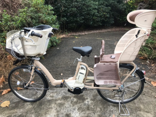 Ｋ４Ｂ電動自転車Ａ１９Ｅブリヂストンアンジェリーノ前も後ろも22インチ６アンペア