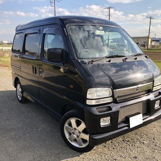 車検２年間つき　スズキ　エブリィ　スポーツ　ターボ　軽バン　DA...