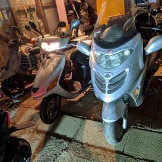 原付　バイク　原付2種　50cc〜125cc　　ヤマハ　ホンダ　スズキ　屋根下保管の画像