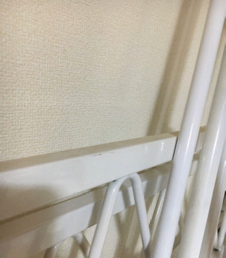 ロフトベッド　ホワイト　2年半使用