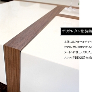 【ほぼ未使用品】 ４方向に広がる隠れ収納スペース付きの正方形テーブル  幅100cm  ローテーブル　センターテーブル　リビングテーブル 新品8万点程度の画像