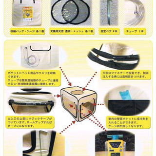 ユニコム ペット用酸素室 Mサイズの画像