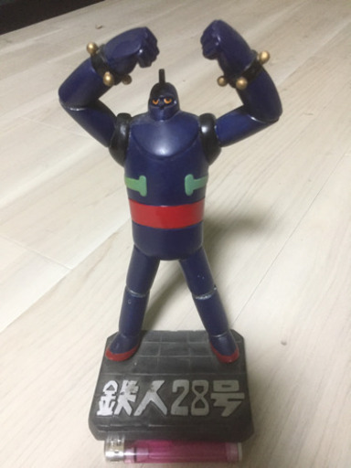 鉄人28号 木製？フィギア レトロ