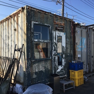 倉庫　20フィート　海上　コンテナ 　改造品の画像