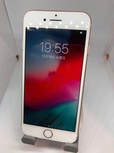【極美品】iPhone8 64GB au ピンクゴールド