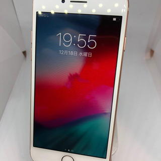 極美品】iPhone8 64GB au ピンクゴールド