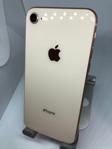 【極美品】iPhone8 64GB au ピンクゴールド