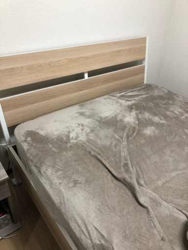 ダブルベッド 値段交渉有り！