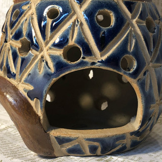 猫のアロマポットの画像