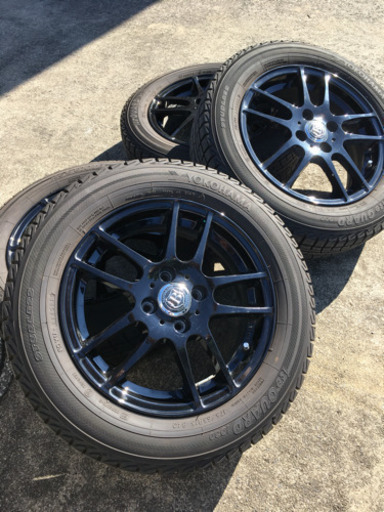 YOKOHAMAスタッドレスタイヤ/BRANDLE-LINEホイール 4本※取りに来ていただける方限定！