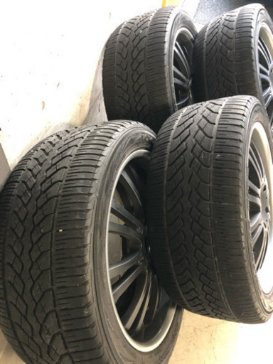 深リム ランクル 22インチホイールタイヤセット