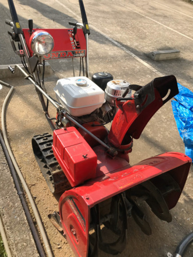 ホンダの除雪機　8馬力　中古　