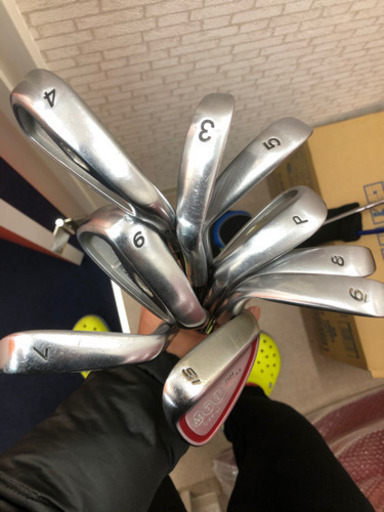 ゴルフクラブ ドライバー 3~9番アイアン PW SW パター