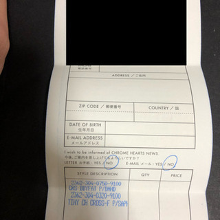 クロムハーツ タイニー サファイア パヴェダイヤセットの画像