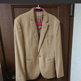 メンズスーツ ベージュ Lサイズ