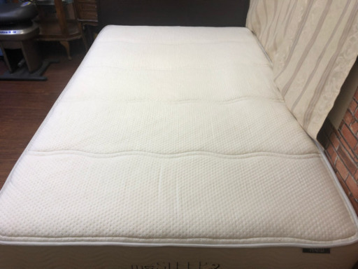 【送料無料】【美品】セミダブルベッド マットレスセット