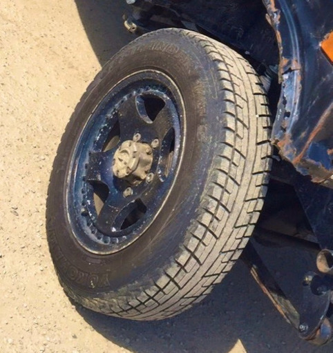 ジムニー  スタッドレスタイヤホイールセット4本　ja11 jb23