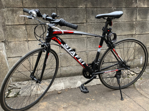 クロスバイク ブラック