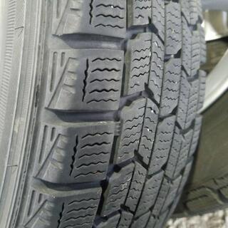 155/65R14  社外アルミ　スタッドレス4本セット　