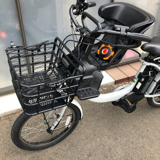 2018年！ヤマハPASバビー⭐️15AH！子供乗せ電動アシスト自転車Y2287 YAMAHA電動自転車PasBabby