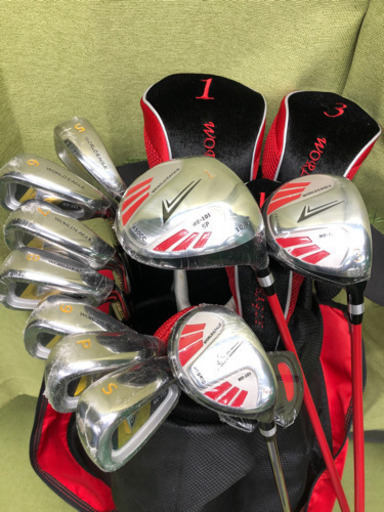 新品未使用！WE-101メンズR☆ゴルフクラブセット☆コースデビューセット