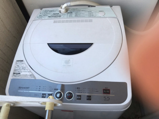 SHARP 2008年制　洗濯機売ります。