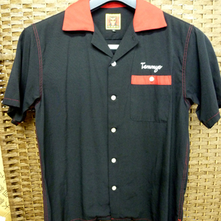 クリームソーダ ティミー 50th anniversary 刺繍 ボーリングシャツ M