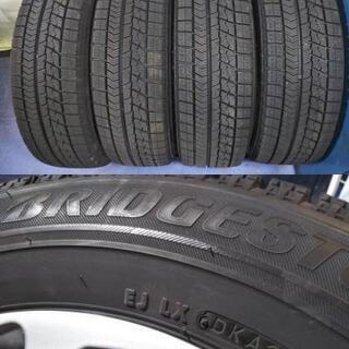 冬~95％富山【2018年】VRX 人気のブリヂストン ｂＢ イスト フィールダー ポルテ シエンタ ノート ウイングロード ティーダ デミオ 185/65R15の画像