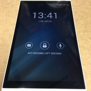 dtab d-01G docomo タブレット　ジャンク