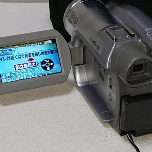 3CCD DVDビデオカメラ