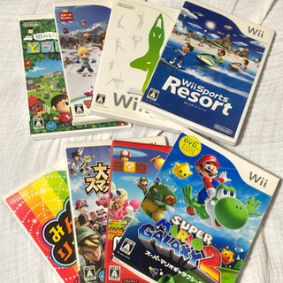 終了：Wiiのゲームソフト8本