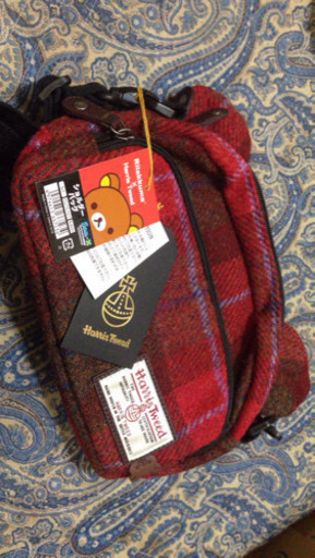 激かわ！ハリスツイード✖️リラックマ ショルダーバッグッズ