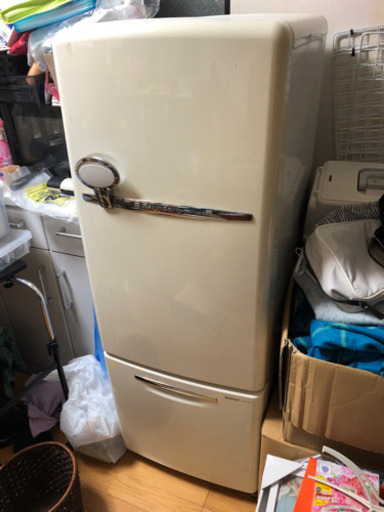 ナショナル製　レトロ風冷蔵庫
