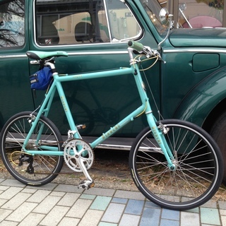 中古自転車 ビアンキ ミニベロ レプレ ※※前後タイヤ新品※※