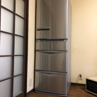 お話し中　冷蔵庫