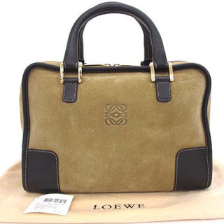 美品 ロエベ LOEWE アマソナ28 スエード 360.79.001