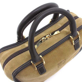 美品 ロエベ LOEWE アマソナ28 スエード 360.79.001