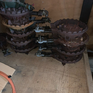 ガス台 いっぱいございます プロパンガスの画像