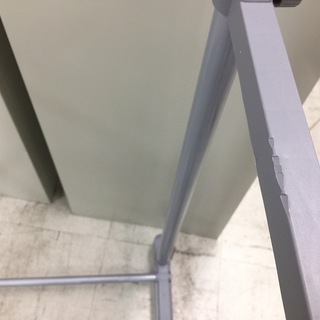 中古　ハンガーラック　2段　W800　縦横伸縮タイプ　伸縮パイプハンガーの画像