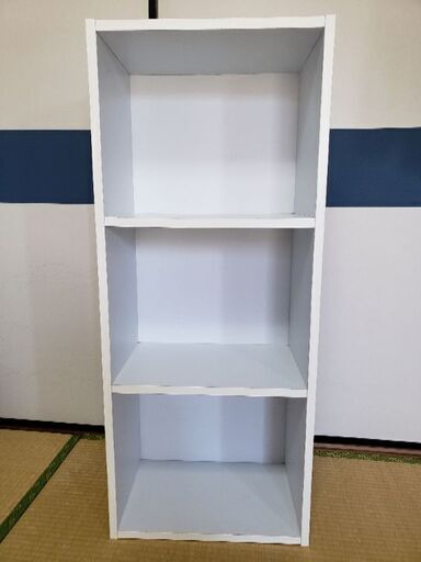 A4ファイルの入るカラーボックス　白　2