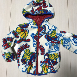 ヒステリックミニリバーシブルジャンパー100【美品】の画像